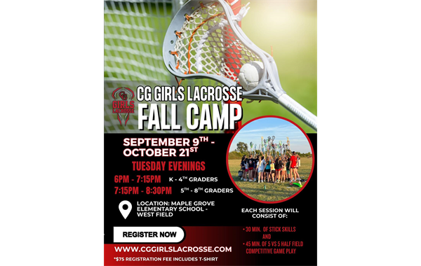 Register Now! - Fall Youth Camp